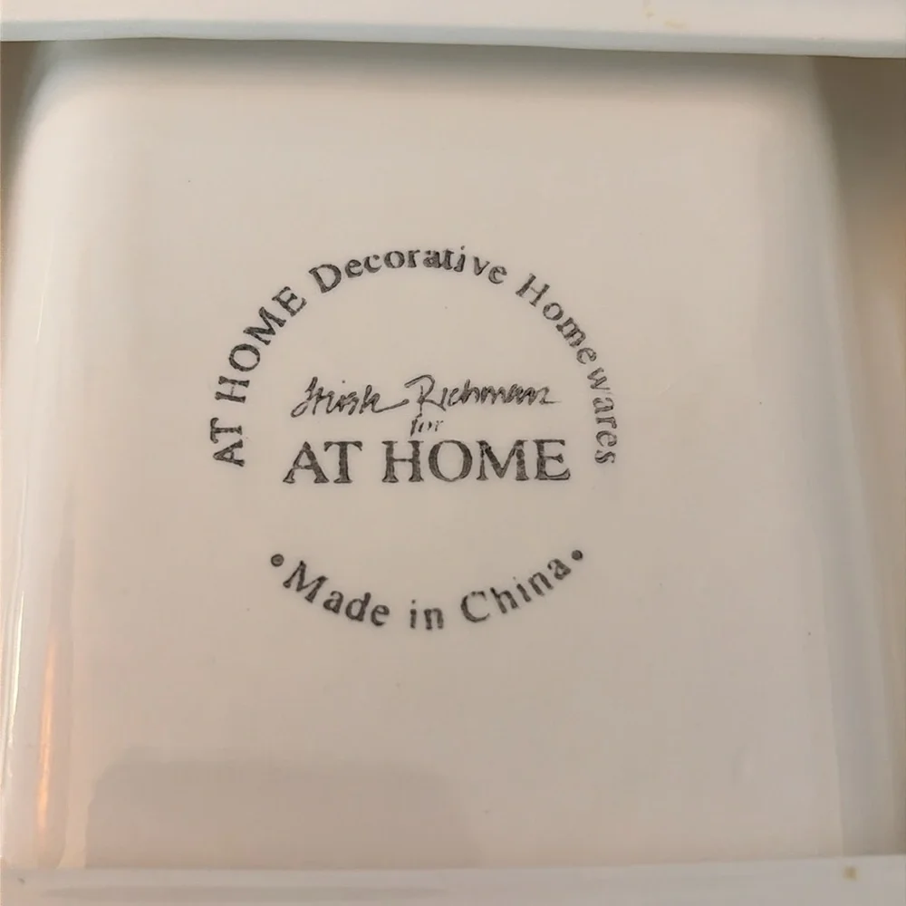 Crate&Barrel Holiday 4 part tray